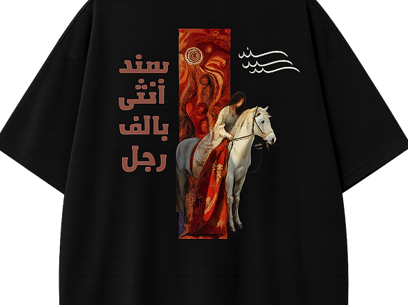 T-shirt oversized سند | Sanad